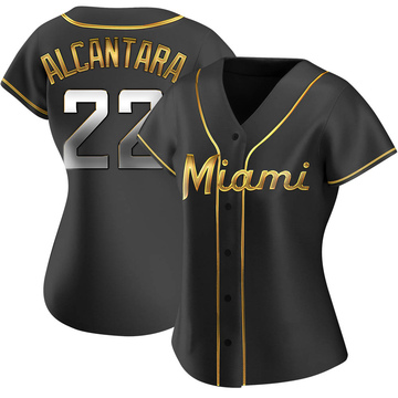 Miami Nights 🎣 Sandy Alcantara Miami Marlins City Connect jerseys just  landed at MLB NYC ⚾️ #mlbstorenyc